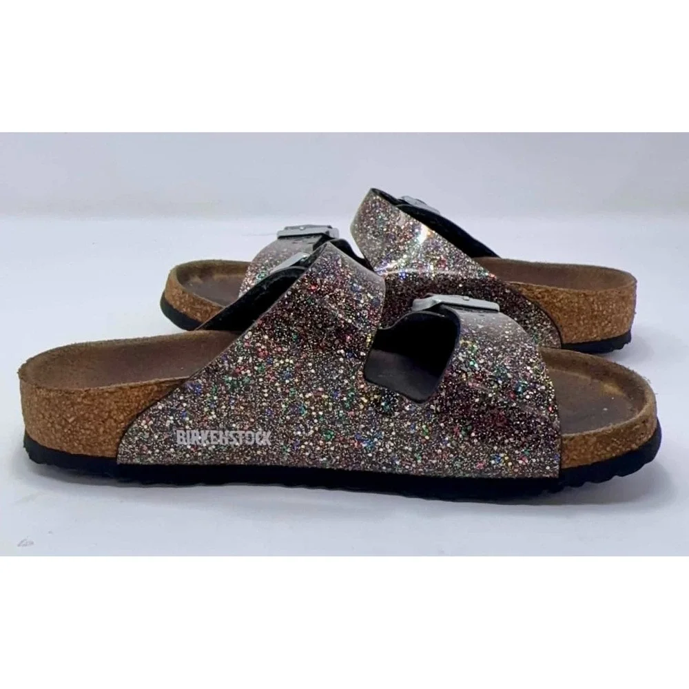 Birkenstock Arizona Magic Galaxy Glitter‎ Sandals Kids EU 32 US 1 Multi Sparkle